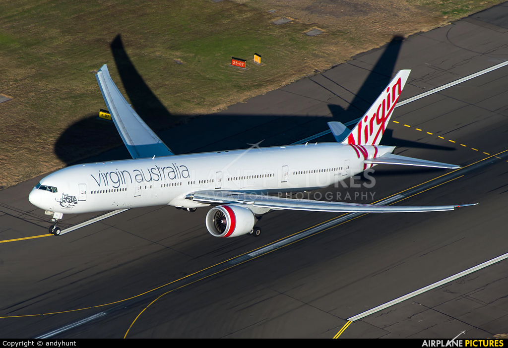 Virgin Australia VH-VOZ aircraft at Sydney - Kingsford Smith Intl, NSW