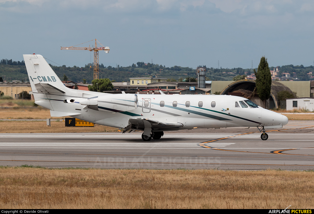 Aliven I-CMAB aircraft at Verona - Villafranca
