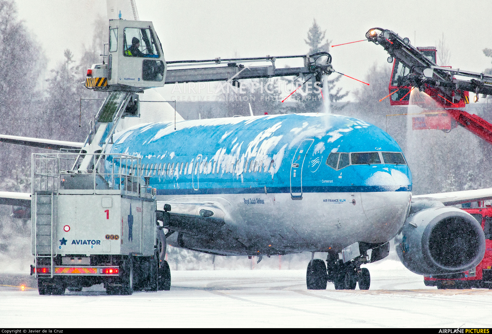 KLM PH-BGM aircraft at Oslo - Gardermoen