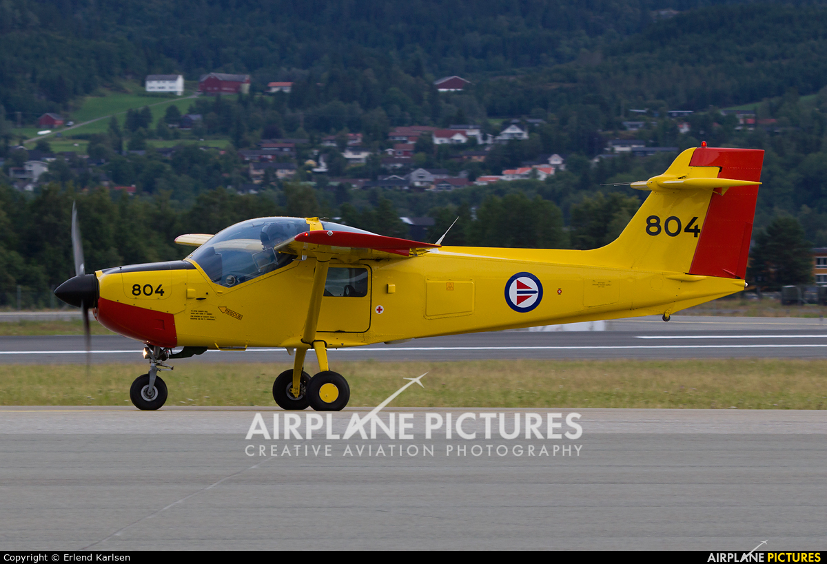 Norway - Royal Norwegian Air Force 804 aircraft at Trondheim - Vaernes