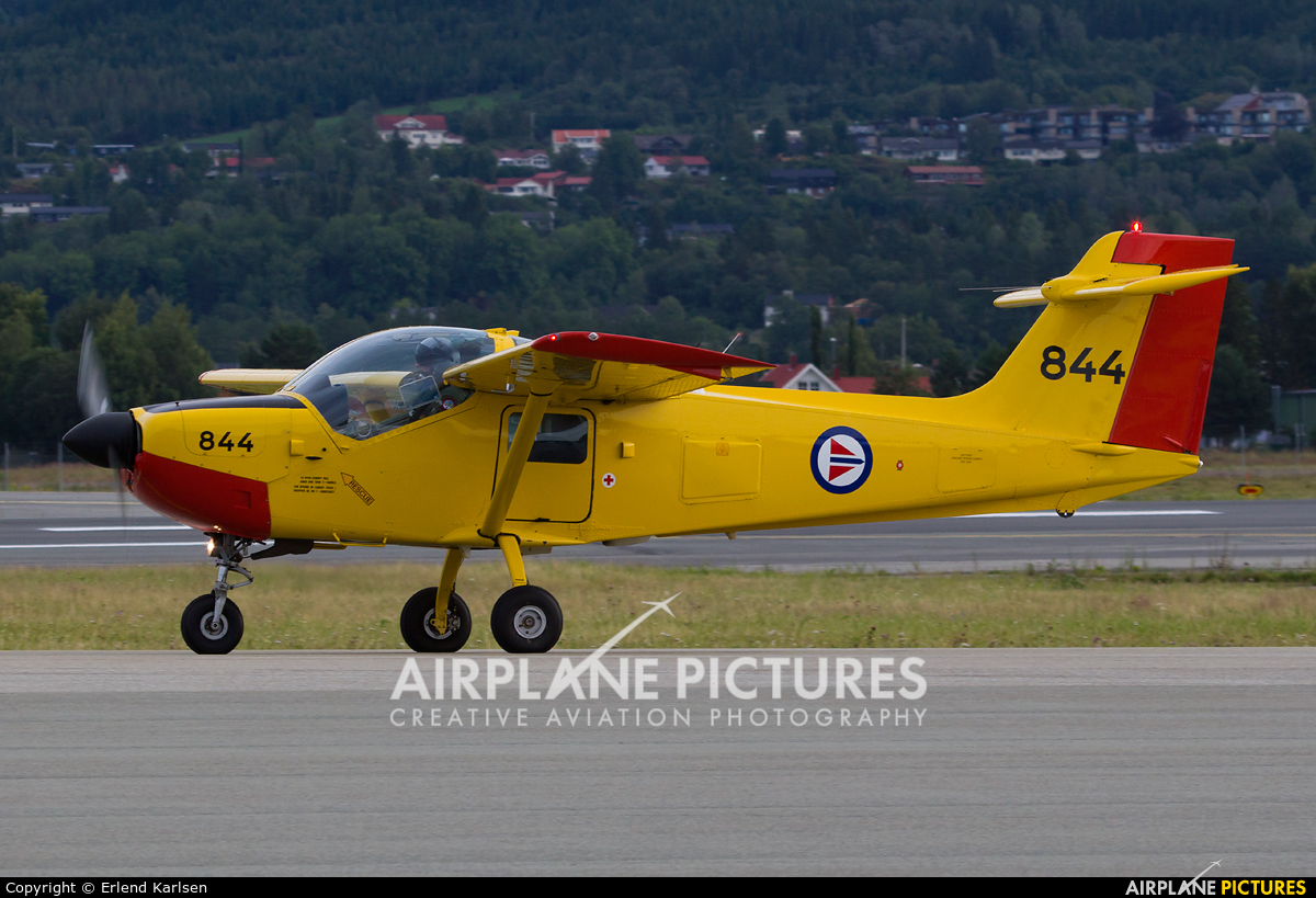 Norway - Royal Norwegian Air Force 844 aircraft at Trondheim - Vaernes