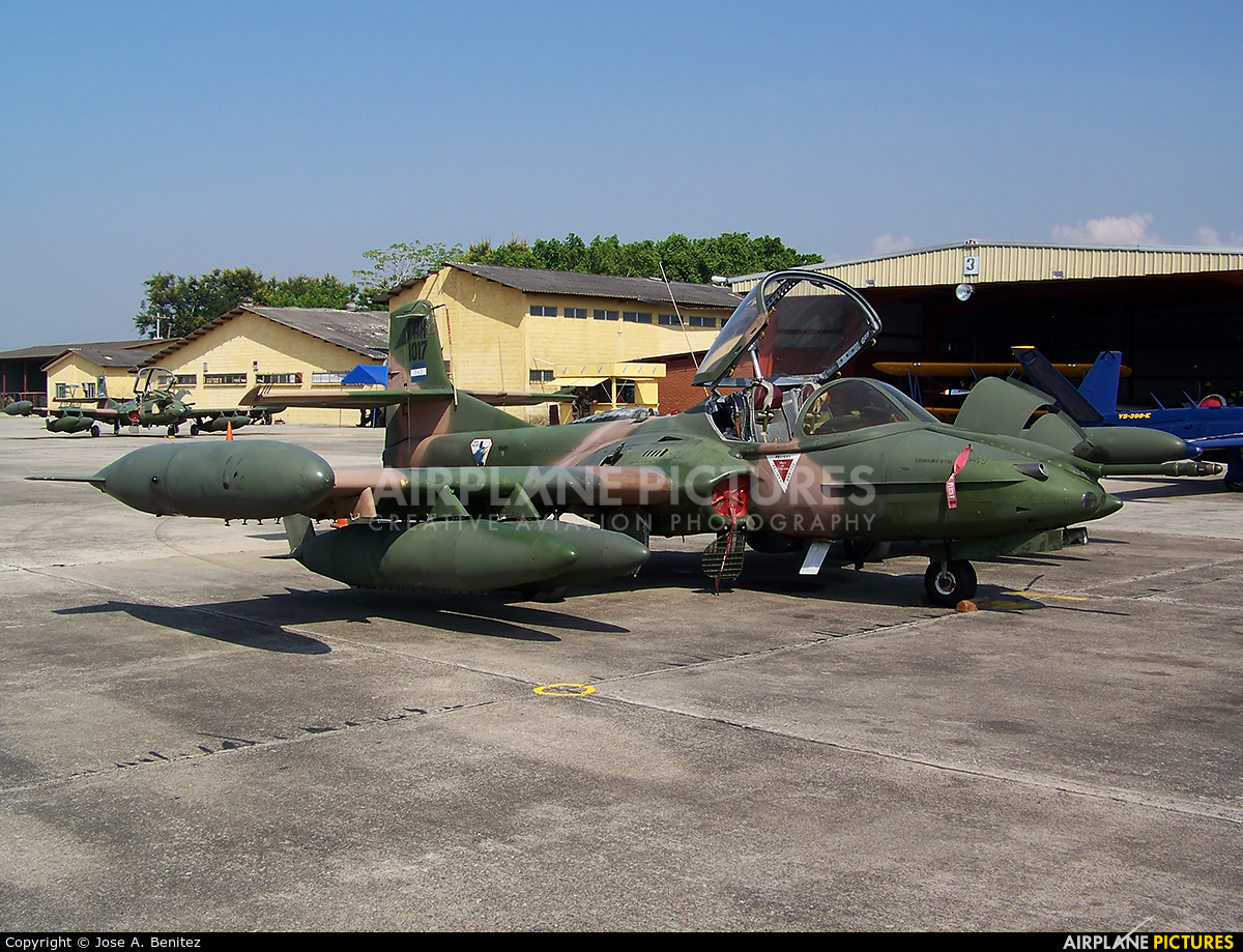 Honduras - Air Force FAH-1017 aircraft at San Pedro Sula - Ramon Villeda Morales