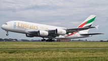 A6-EOJ - Emirates Airlines Airbus A380 aircraft