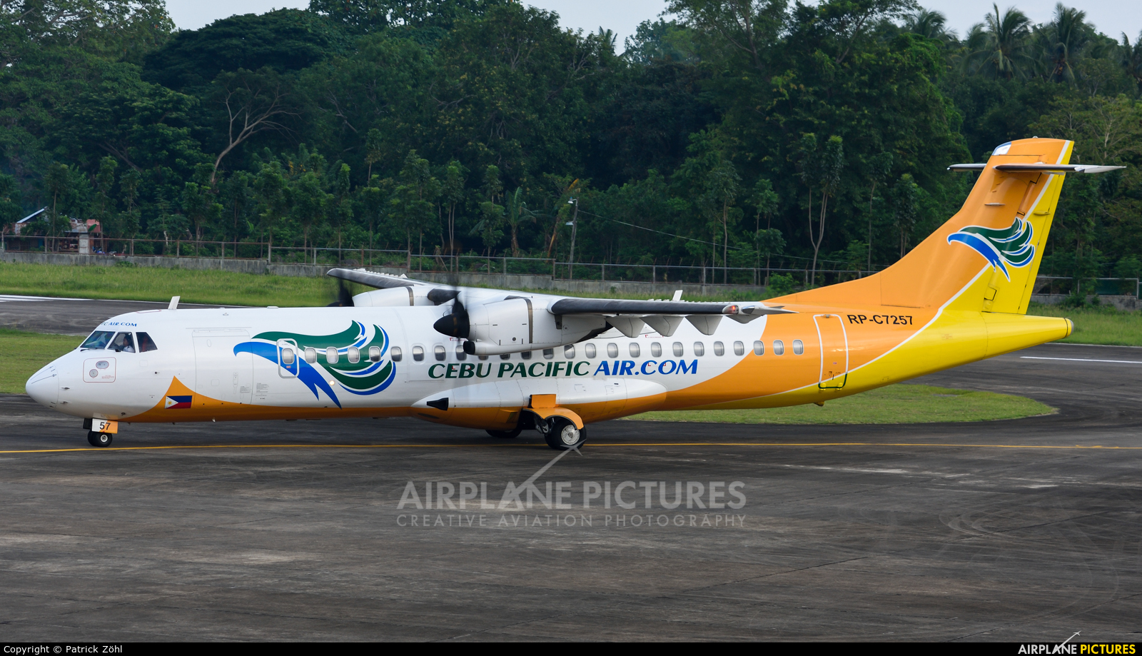 Cebu Pacific Air RP-C7257 aircraft at In Flight - Philippines