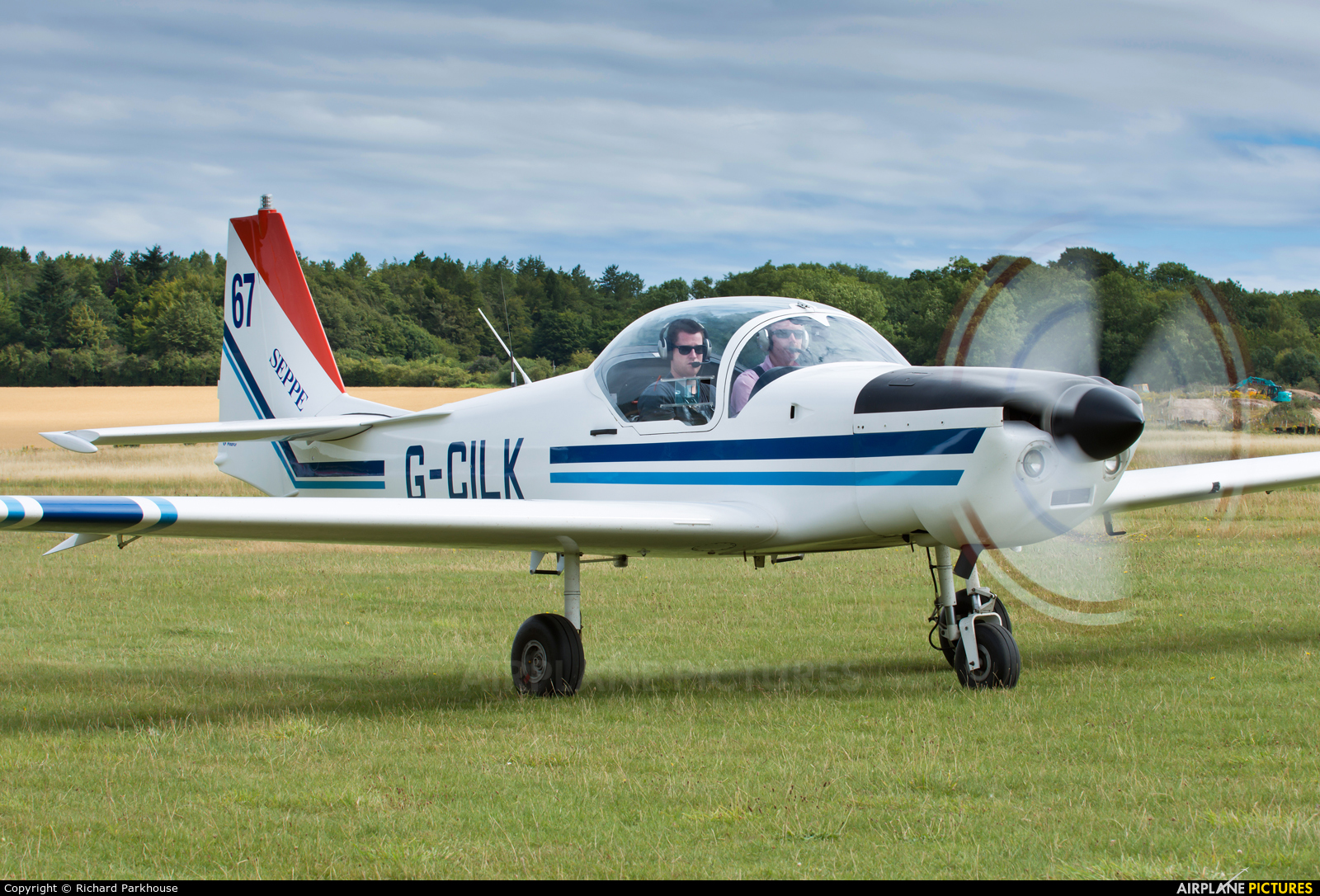 Private G-CILK aircraft at Popham