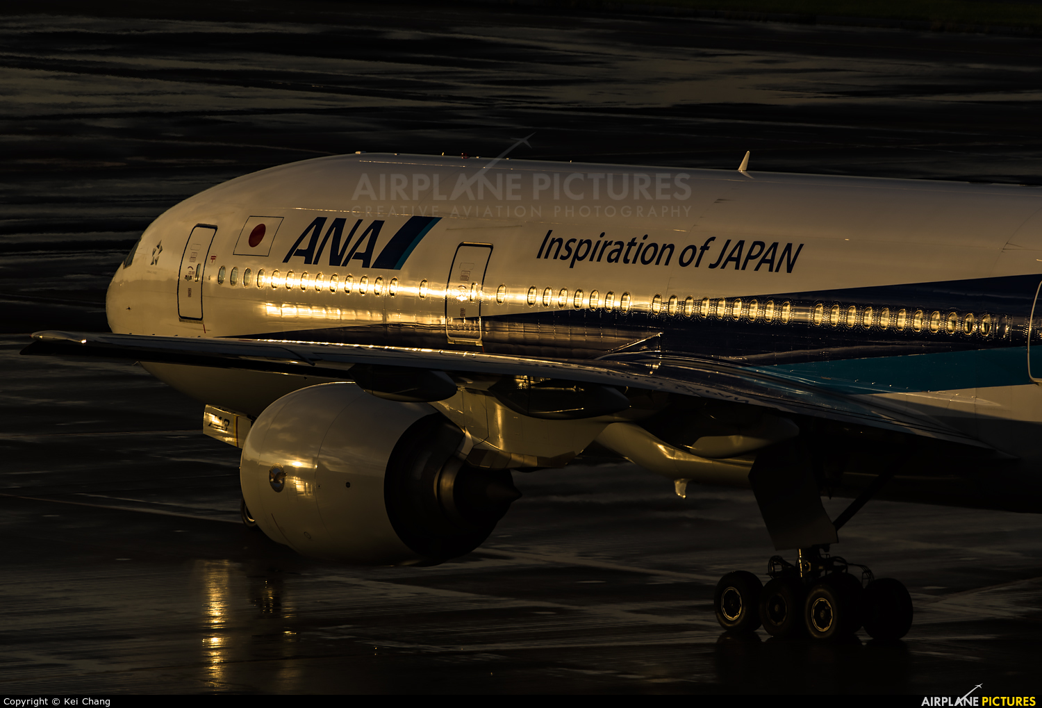 ANA - All Nippon Airways JA743A aircraft at Tokyo - Haneda Intl