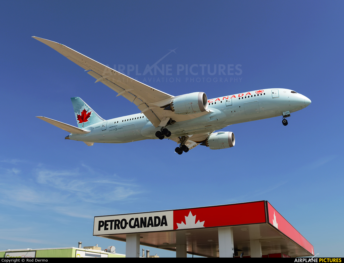 Air Canada C-GHQQ aircraft at Toronto - Pearson Intl, ON