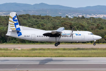 OO-VLF - VLM Airlines Fokker 50