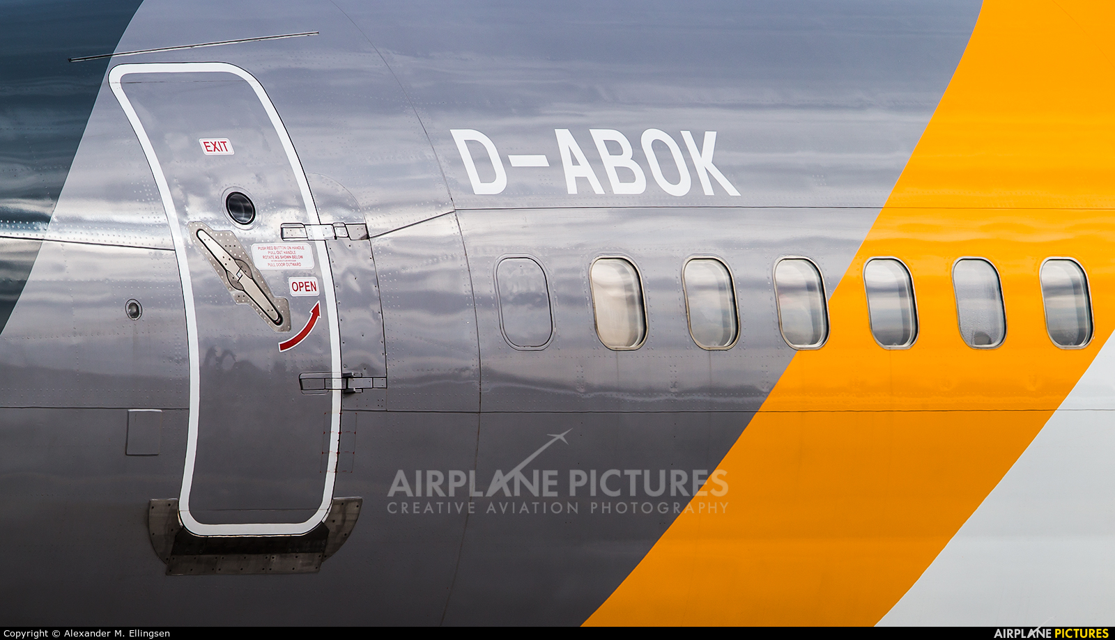 Condor D-ABOK aircraft at Frankfurt