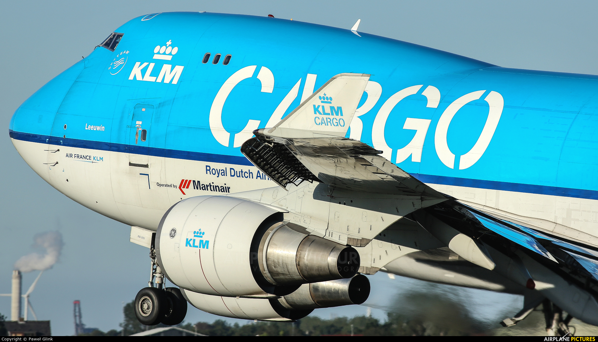 KLM Cargo PH-CKB aircraft at Amsterdam - Schiphol