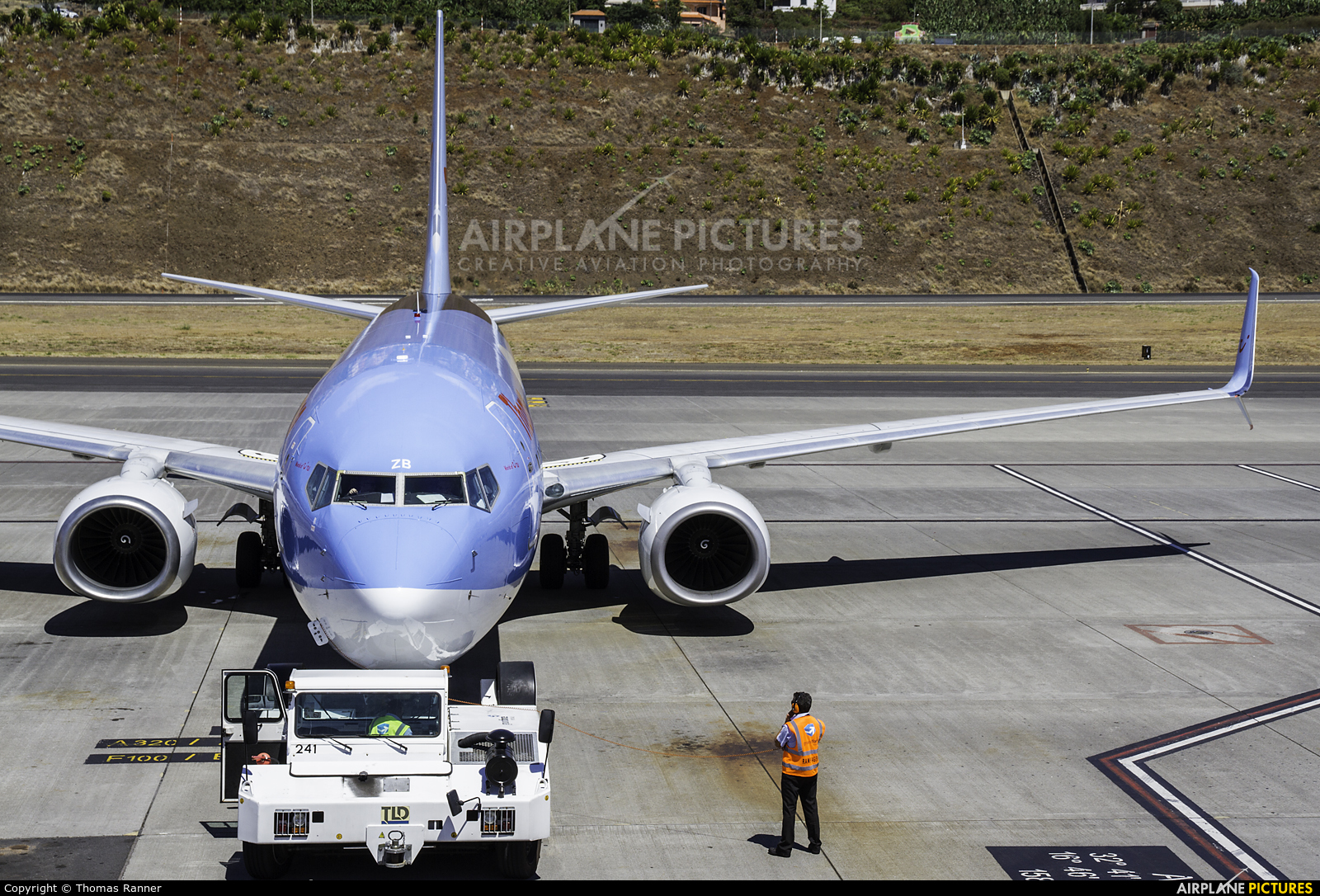 Thomson/Thomsonfly G-FDZB aircraft at Madeira
