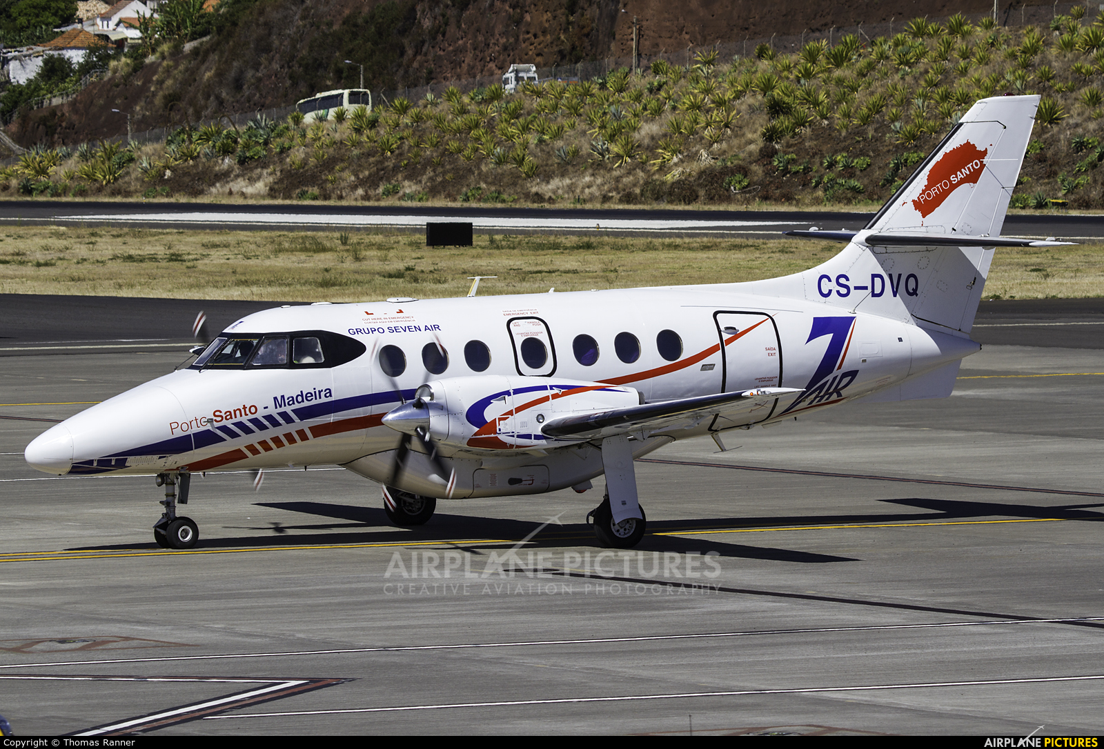 Sevenair CS-DVQ aircraft at Madeira