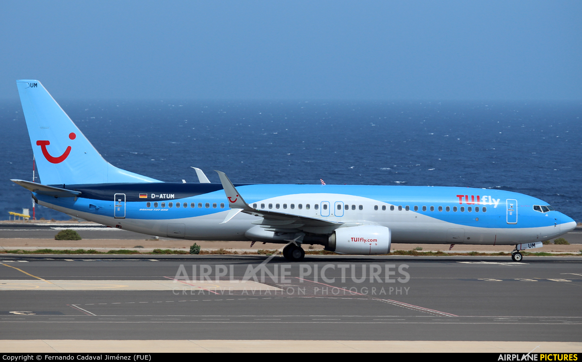 TUIfly D-ATUM aircraft at Fuerteventura - Puerto del Rosario