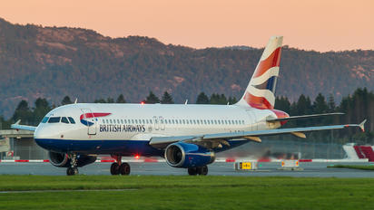 G-EUUS - British Airways Airbus A320