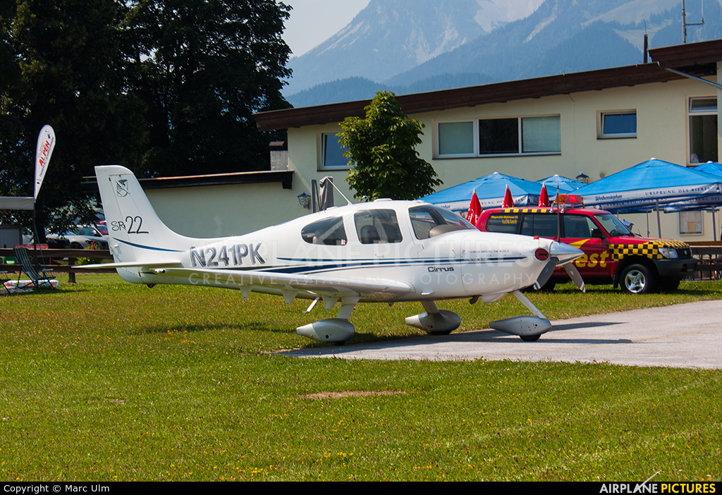 Private N241PK aircraft at St. Johann