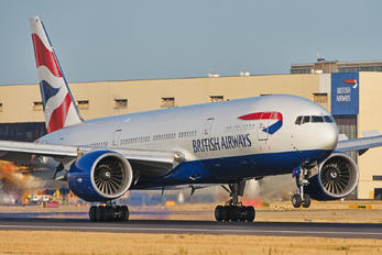 G-VIIH - British Airways Boeing 777-200
