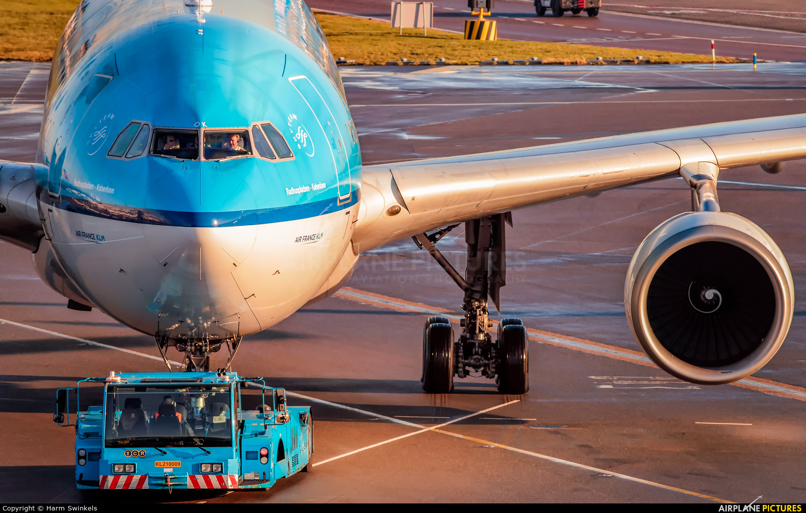 KLM PH-AOK aircraft at Amsterdam - Schiphol