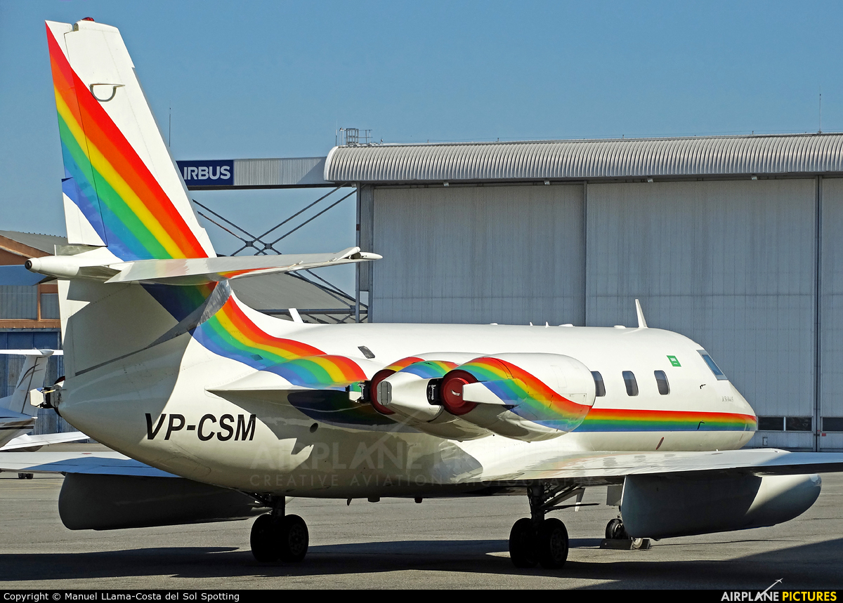 Private VP-CSM aircraft at Toulouse - Blagnac