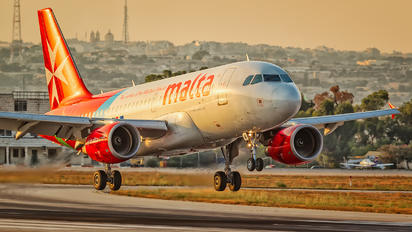 9H-AEM - Air Malta Airbus A319