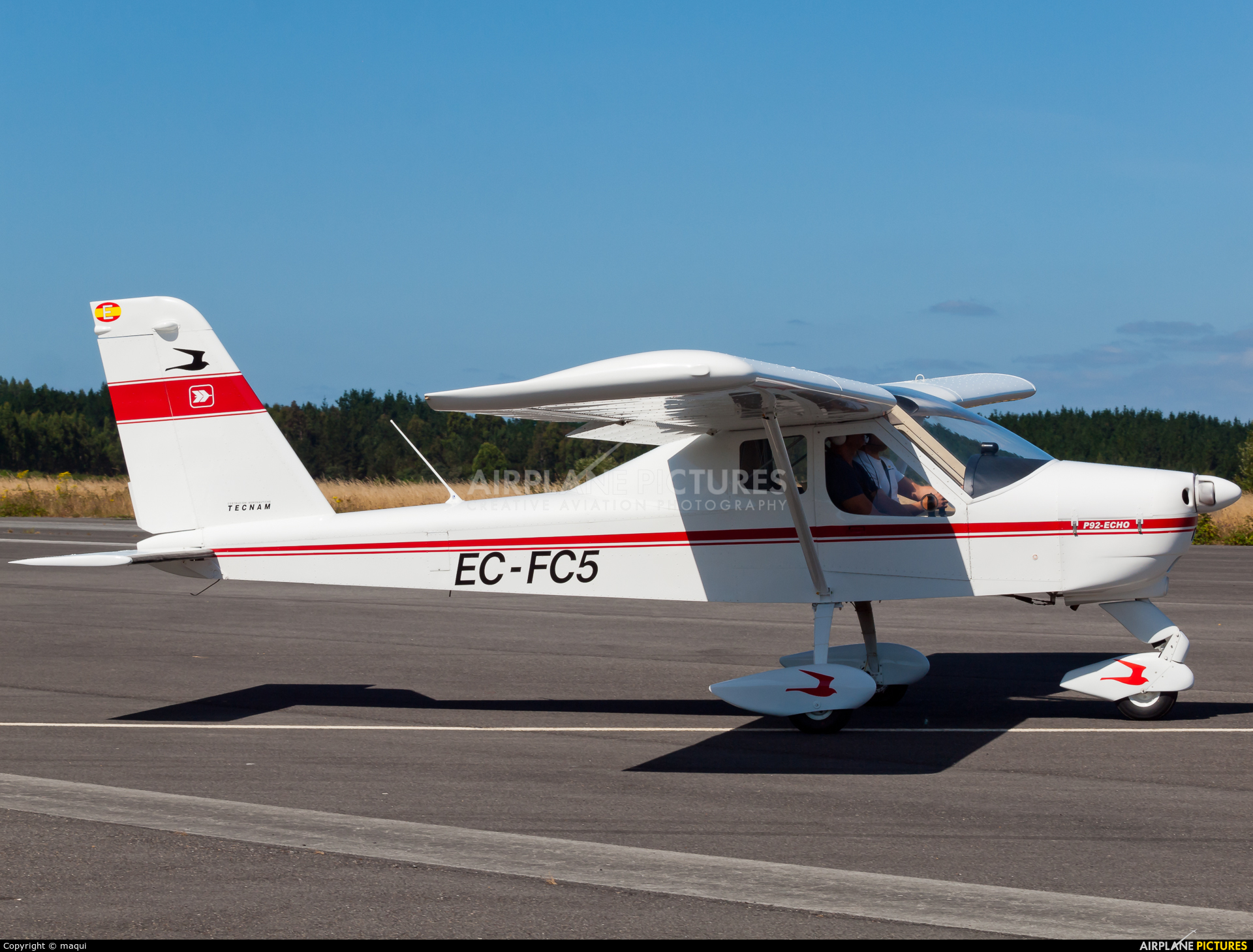Private EC-FC5 aircraft at Lugo - Rozas