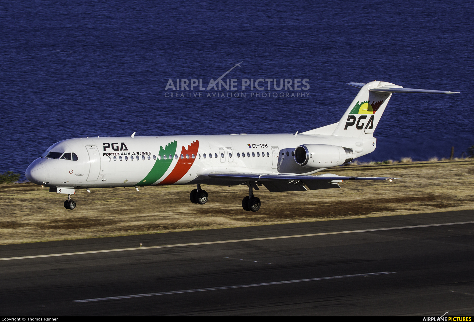 PGA Portugalia CS-TPB aircraft at Madeira
