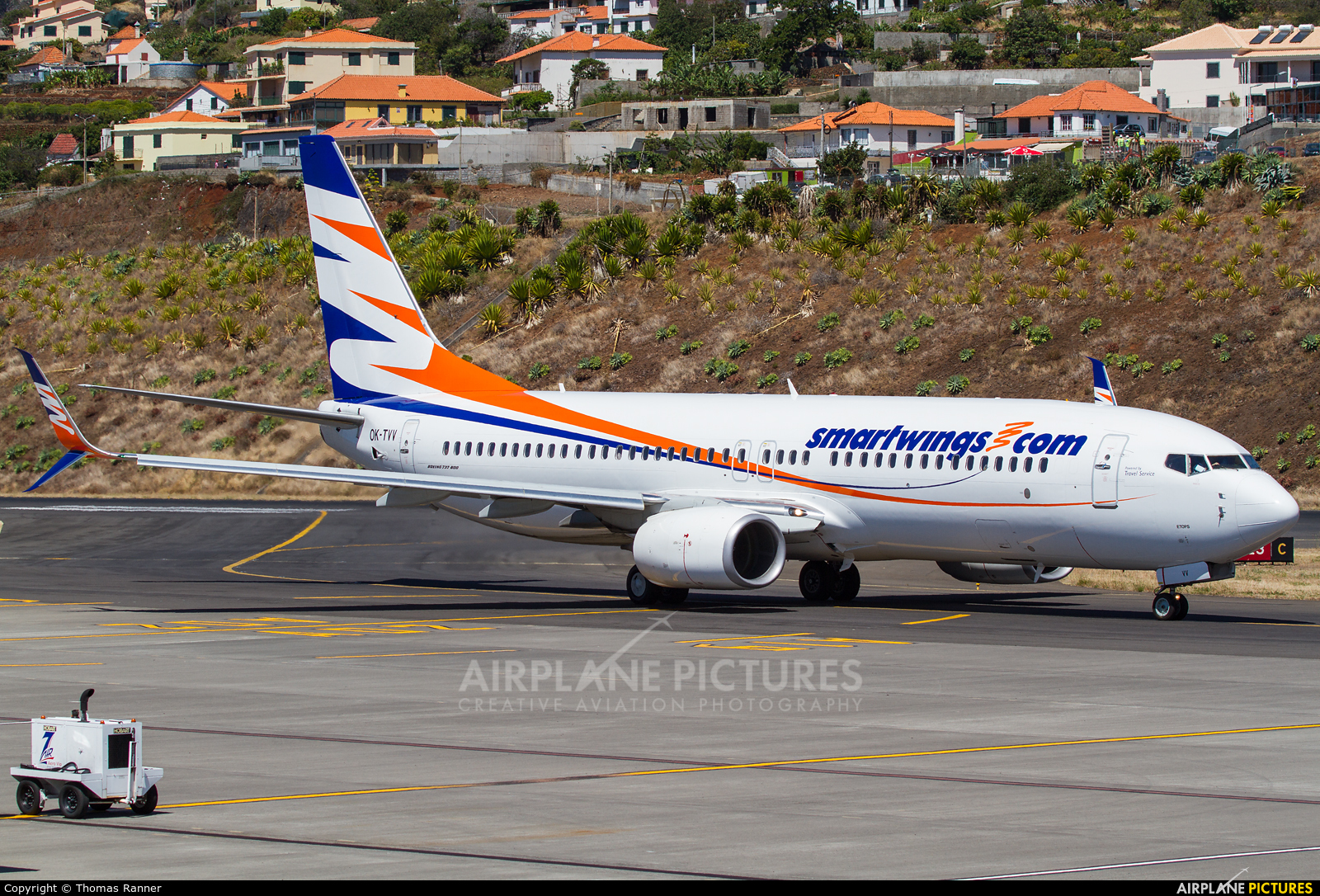 SmartWings OK-TVV aircraft at Madeira