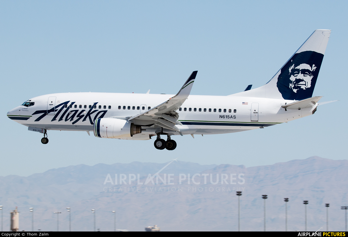 Alaska Airlines N615AS aircraft at Las Vegas - McCarran Intl