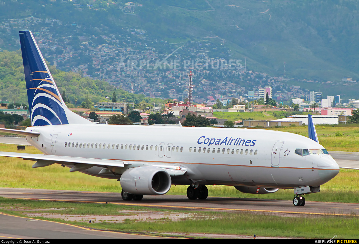 Copa Airlines HP-1821CMP aircraft at Tegucigalpa - Toncontin