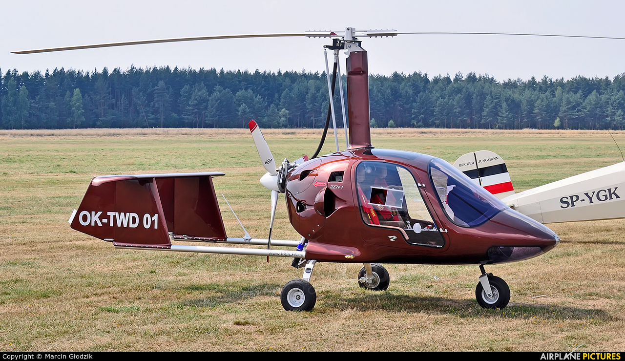 Private OK-TWD 01 aircraft at Nowy Targ