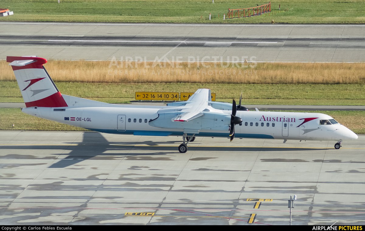 Austrian Airlines/Arrows/Tyrolean OE-LGL aircraft at Zurich