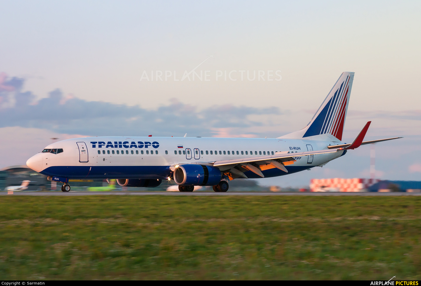 Transaero Airlines EI-RUH aircraft at Kazan