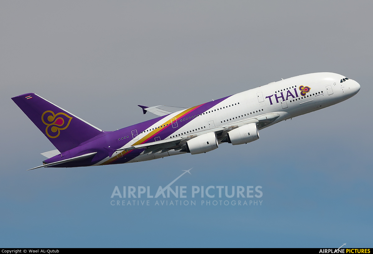 Thai Airways HS-TUB aircraft at London - Heathrow