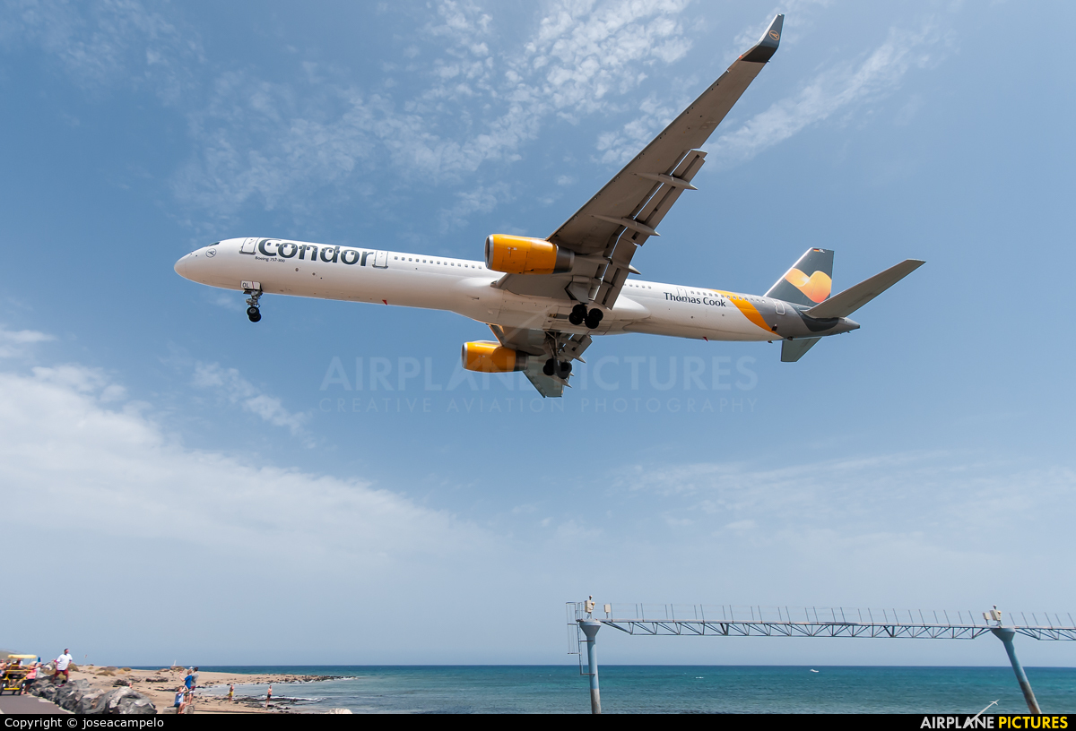 Condor D-ABOL aircraft at Lanzarote - Arrecife