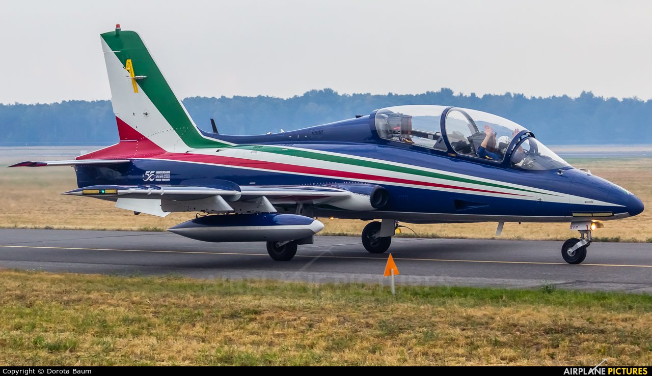 Italy - Air Force "Frecce Tricolori" MM54510 aircraft at Radom - Sadków