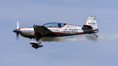 G-ZXEL - 2 Excel Aviation "The Blades Aerobatic Team" Extra 300L, LC, LP series