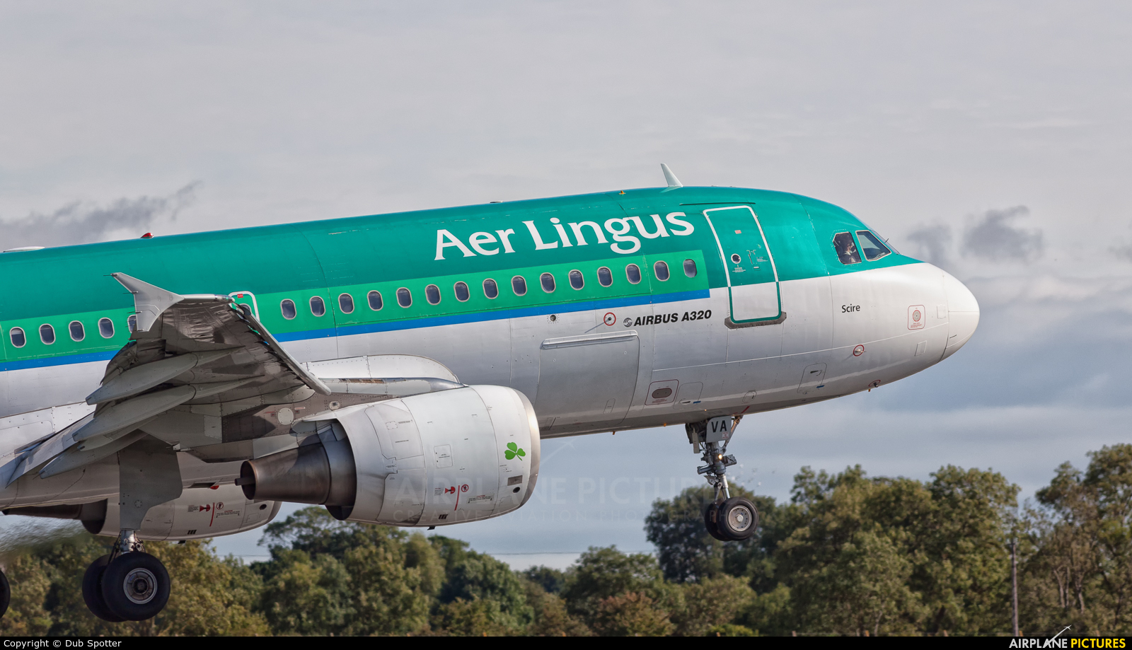 Aer Lingus EI-CVA aircraft at Dublin