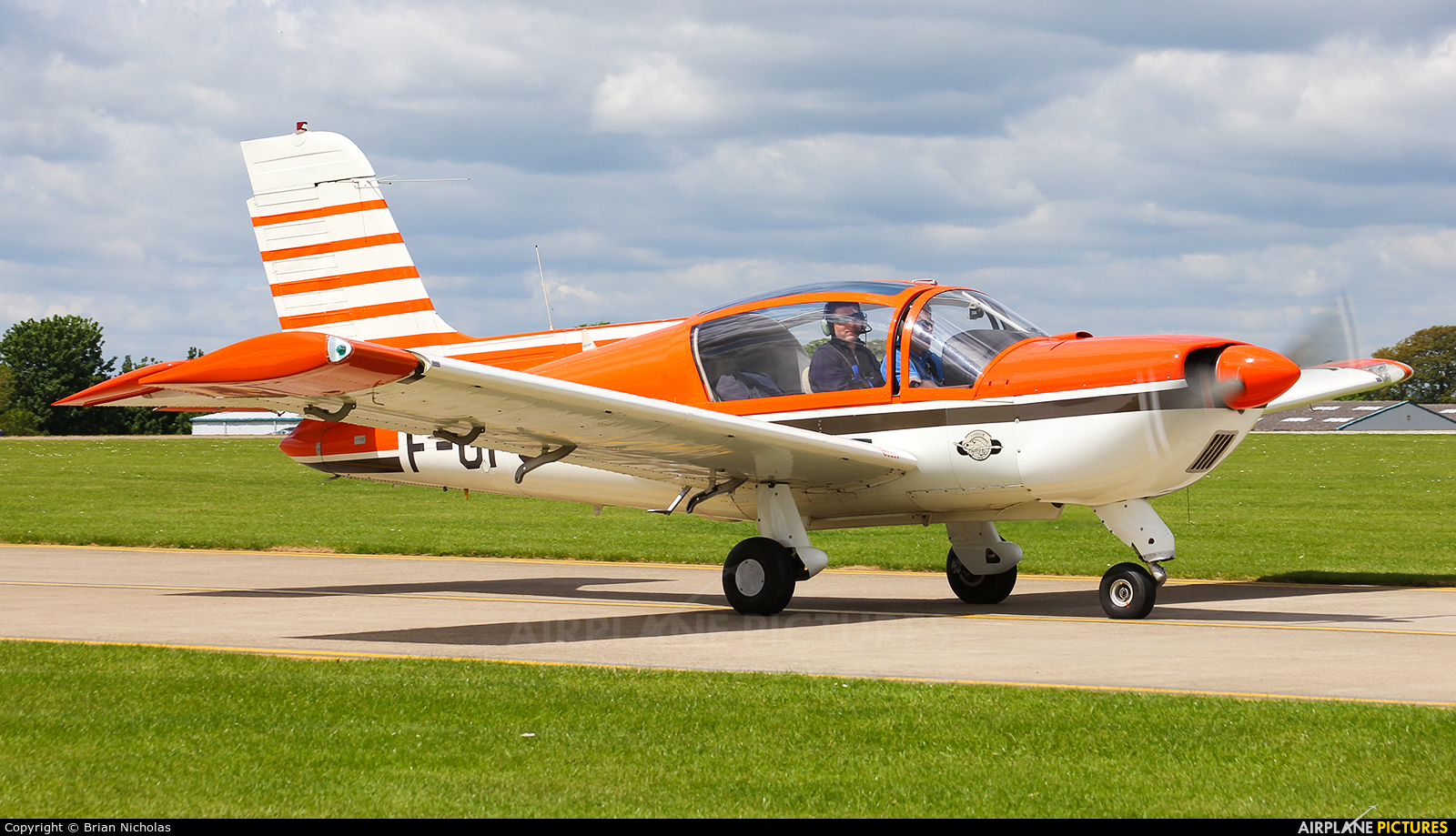 Private F-GFGH aircraft at Northampton / Sywell