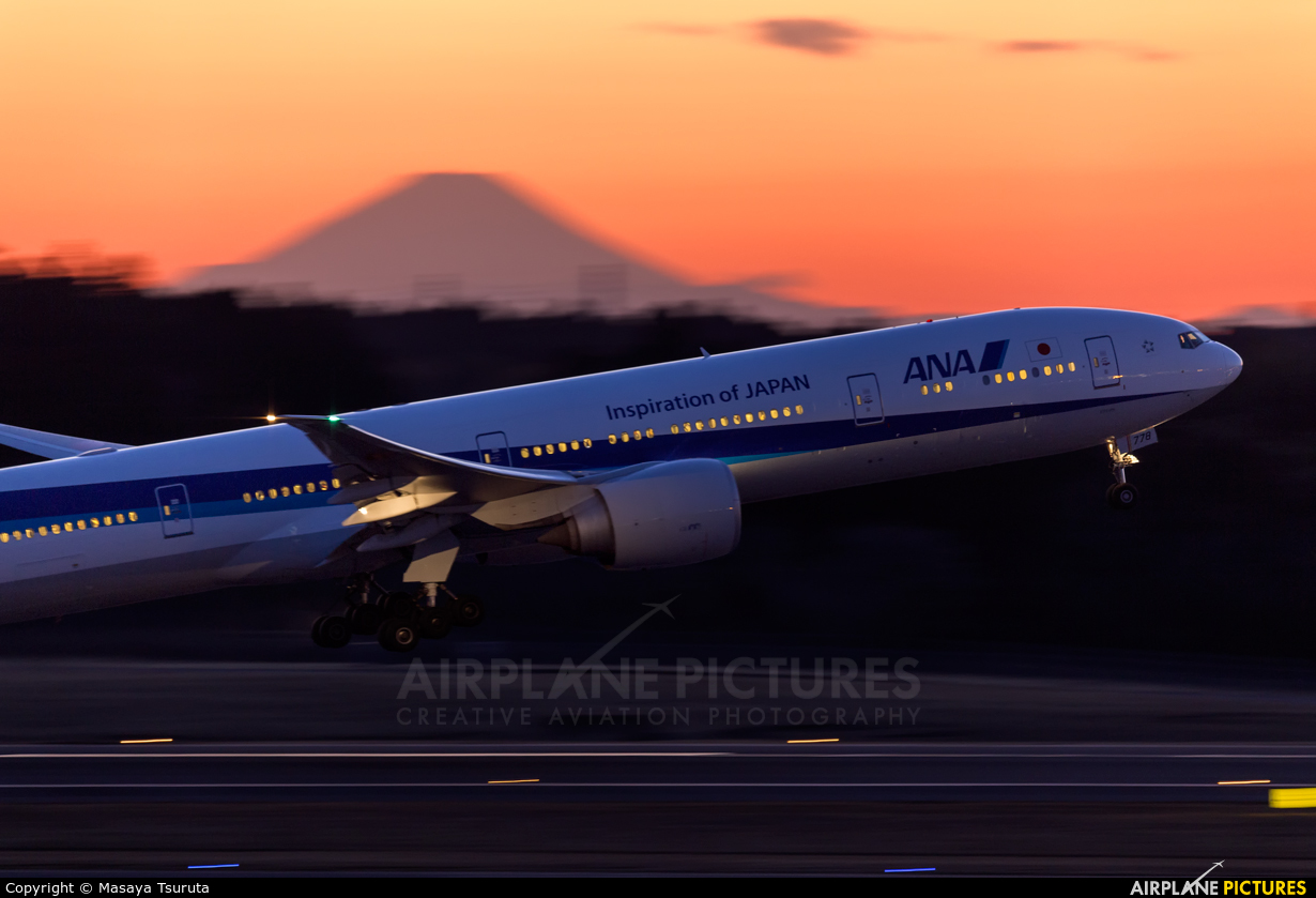 ANA - All Nippon Airways JA778A aircraft at Tokyo - Narita Intl