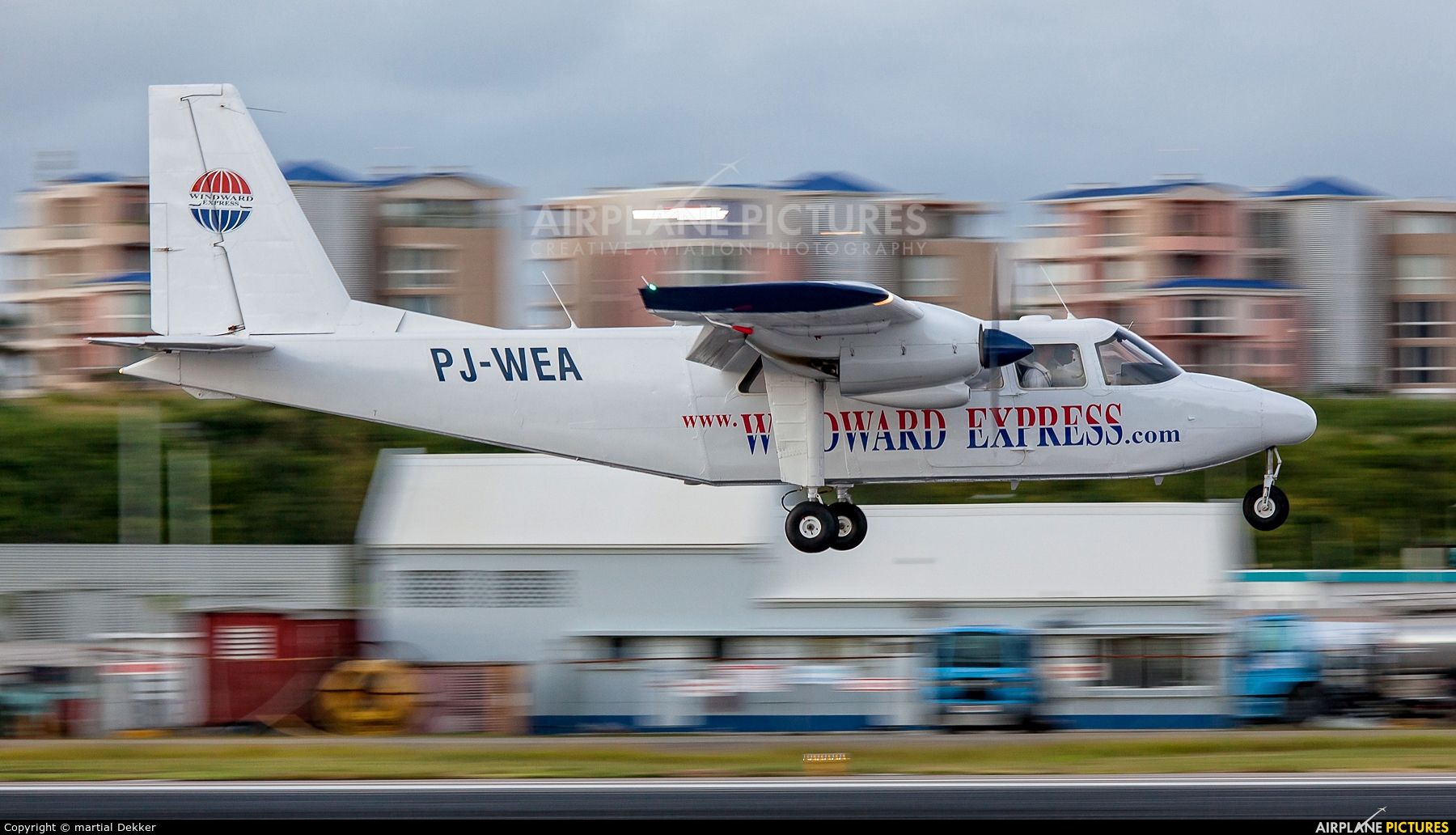Winward Express PJ-WEA aircraft at Sint Maarten - Princess Juliana Intl