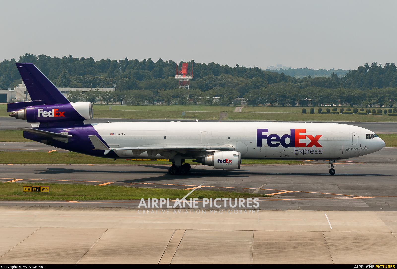 FedEx Federal Express N597FE aircraft at Tokyo - Narita Intl