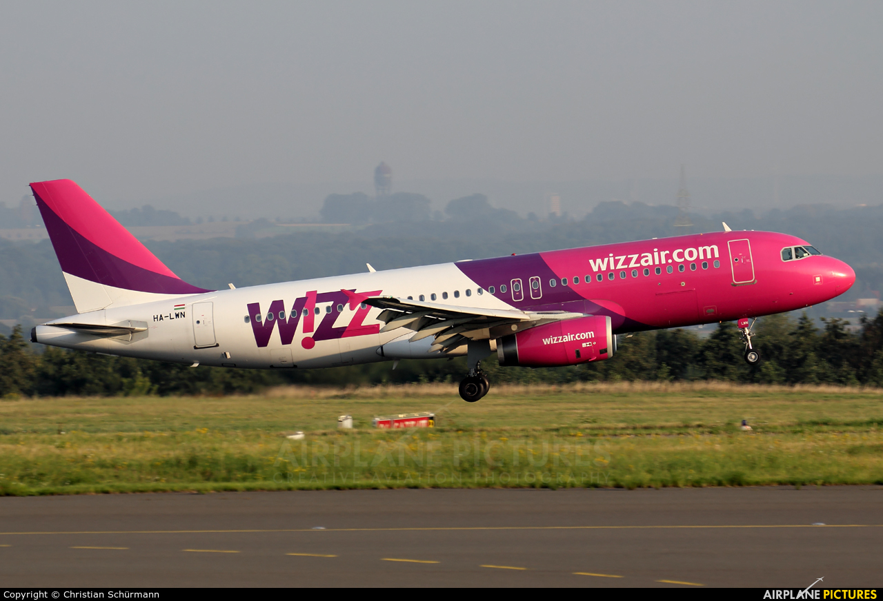 Wizz Air HA-LWN aircraft at Dortmund - Wickede