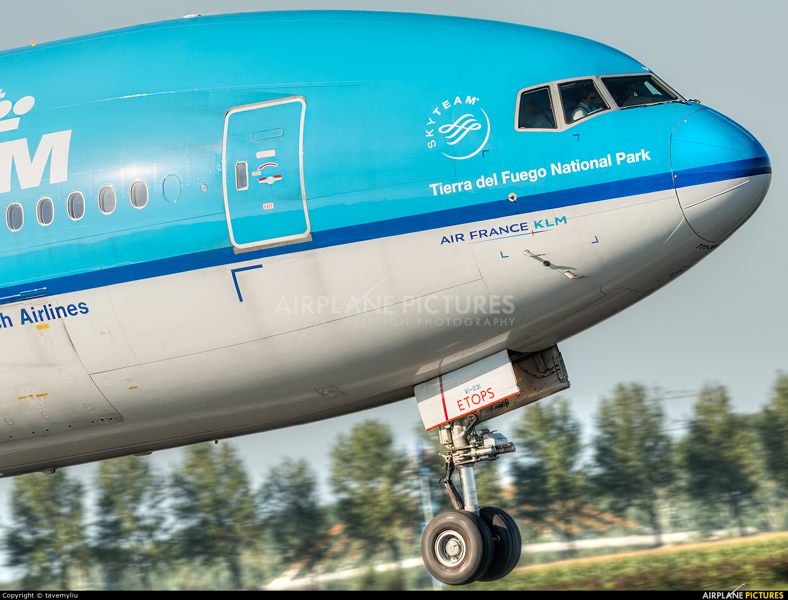 KLM PH-BVI aircraft at Amsterdam - Schiphol