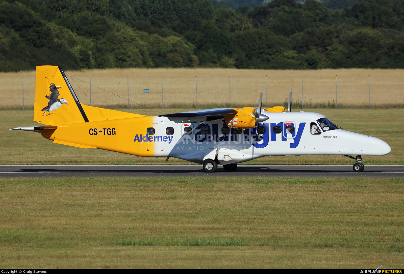 Aurigny Air Services CS-TGG aircraft at Southampton Eastleigh