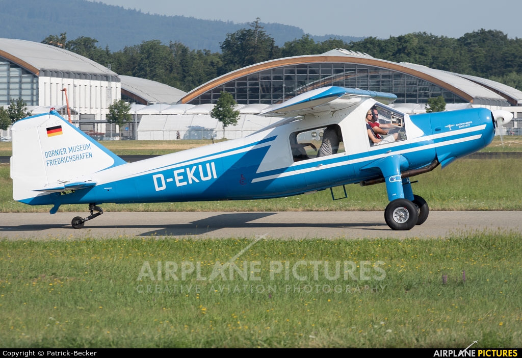 Private D-EKUI aircraft at Friedrichshafen
