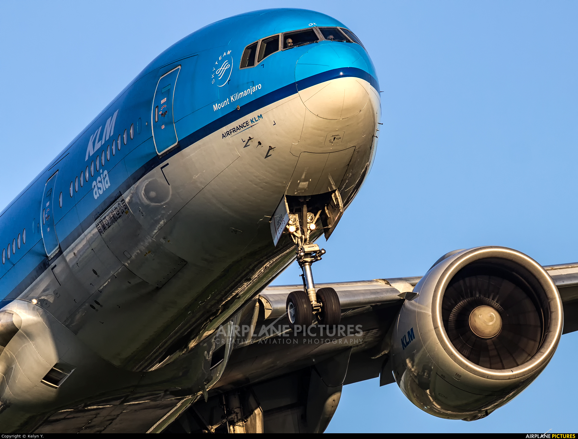 KLM Asia PH-BQK aircraft at Amsterdam - Schiphol