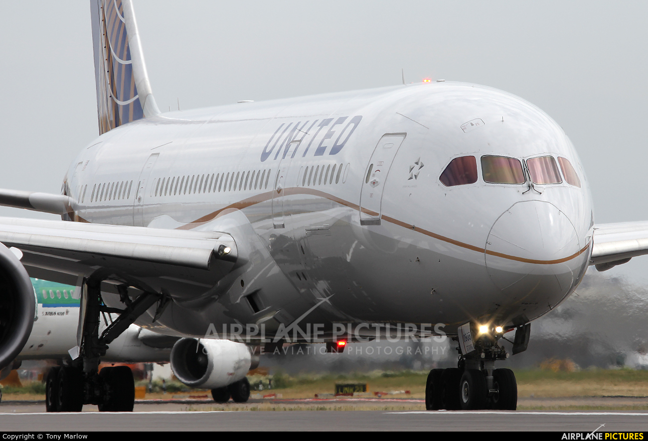 United Airlines N27908 aircraft at London - Heathrow