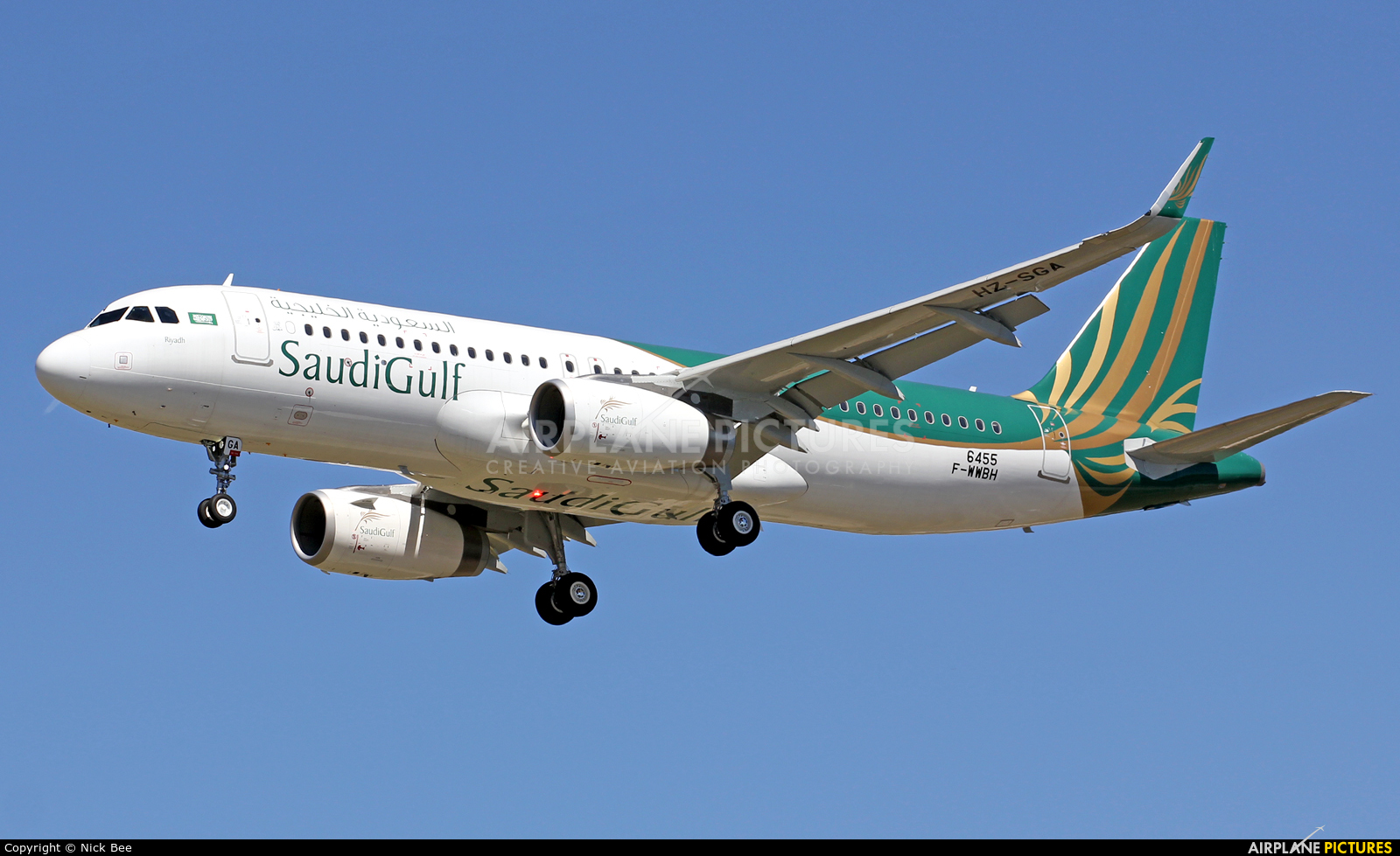 SaudiGulf Airlines HZ-SGA aircraft at Toulouse - Blagnac