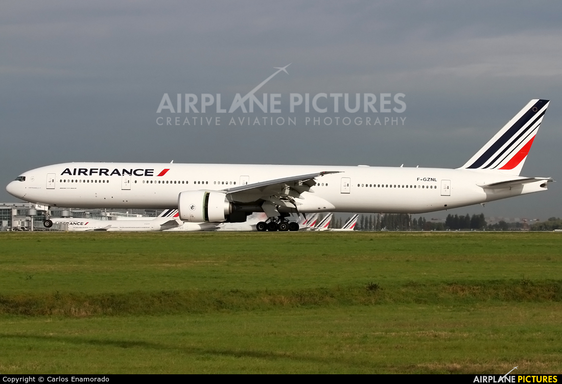 Air France F-GZNL aircraft at Paris - Charles de Gaulle