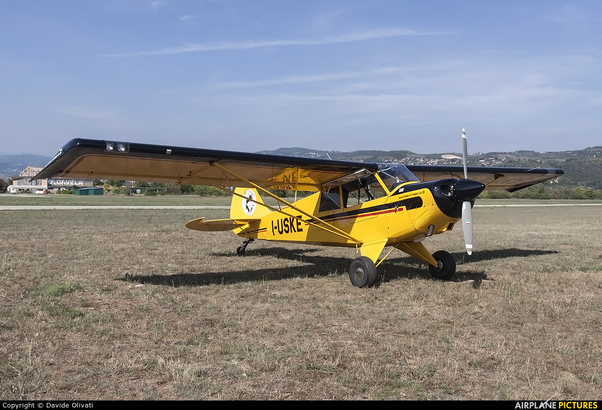 Private I-USKE aircraft at Verona - Boscomantico