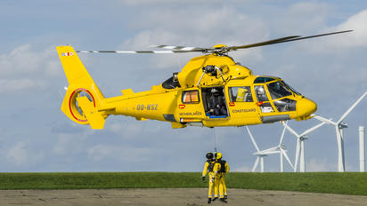 OO-NSZ - Netherlands - Coastguard Eurocopter AS365 Dauphin 2